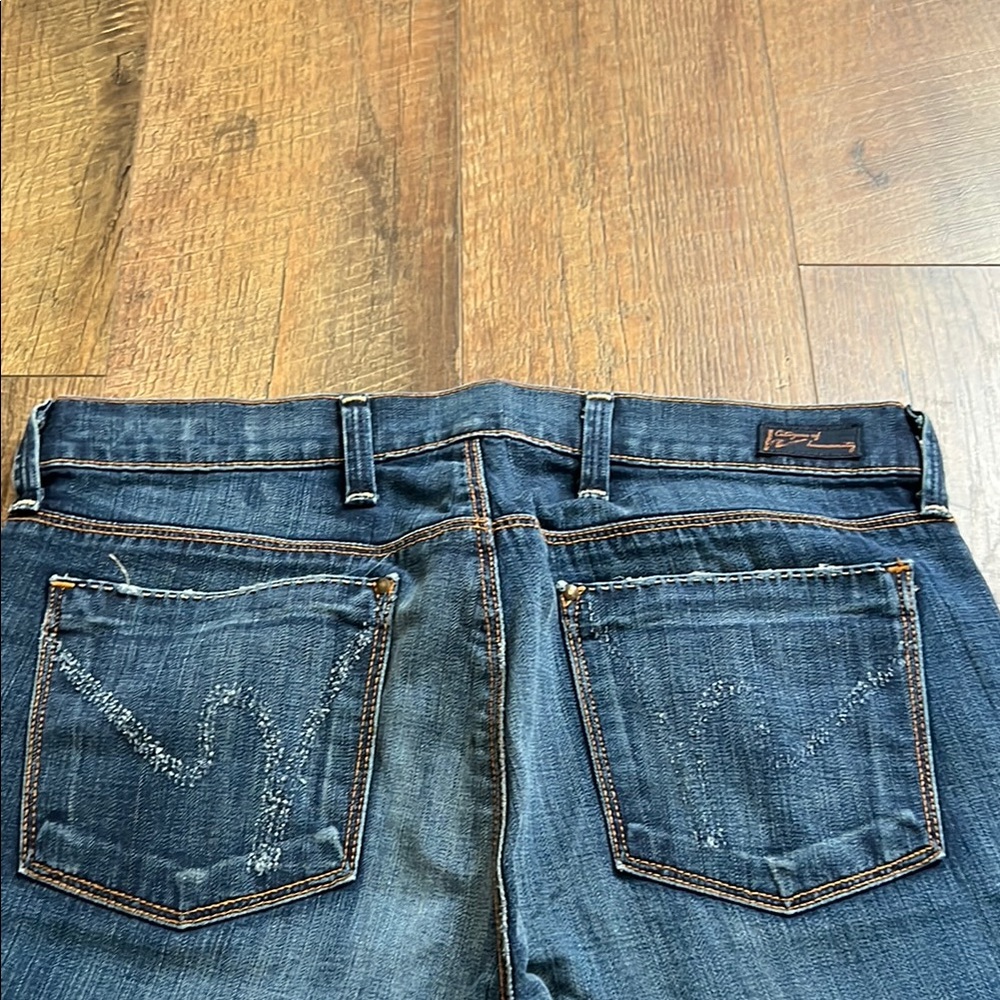 Women’s blue crop jeans - Picture 9 of 9
